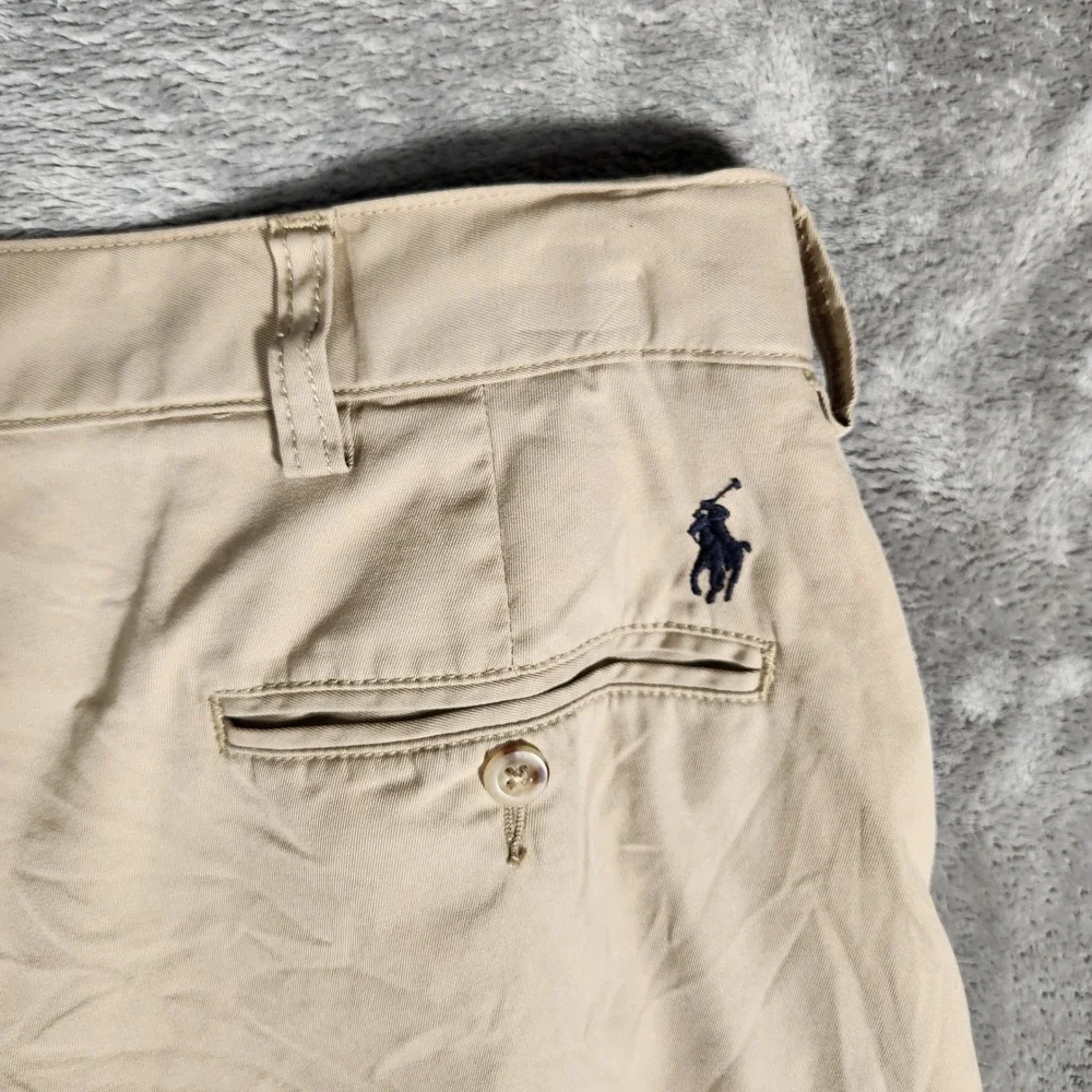Polo Ralph‎ Lauren Prospect Shorts 34 Men's Tan Cotton Casual Chino Shorts